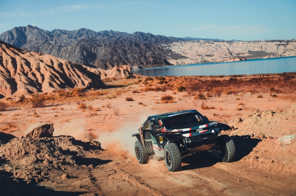 Nasser Al-Attiyah And Fabian Lurquin - Desafío Ruta 40