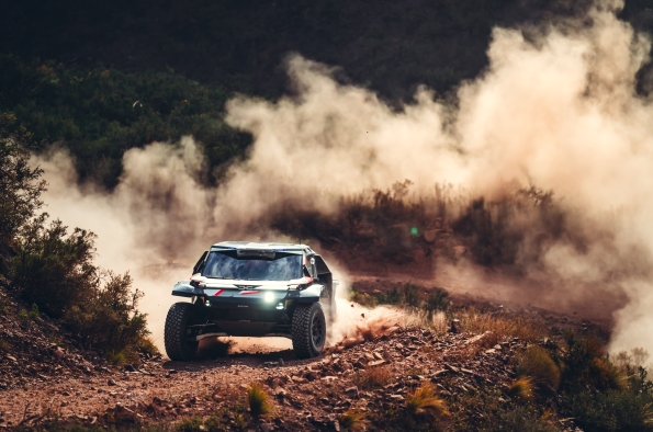 Nasser Al-Attiyah And Fabian Lurquin - Desafío Ruta 40