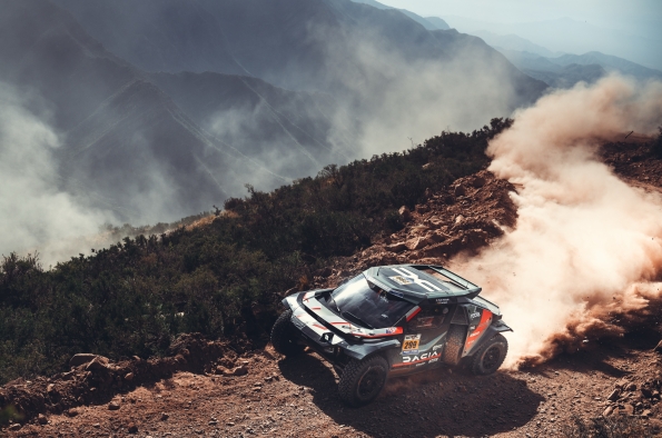 Nasser Al-Attiyah And Fabian Lurquin - Desafío Ruta 40
