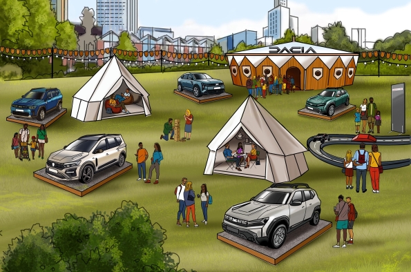 DACIA'S CITY ESCAPE BRINGS A TASTE OF THE OUTDOORS TO LONDON WITH FIRST PUBLIC APPEARANCE OF DACIA STRIKER